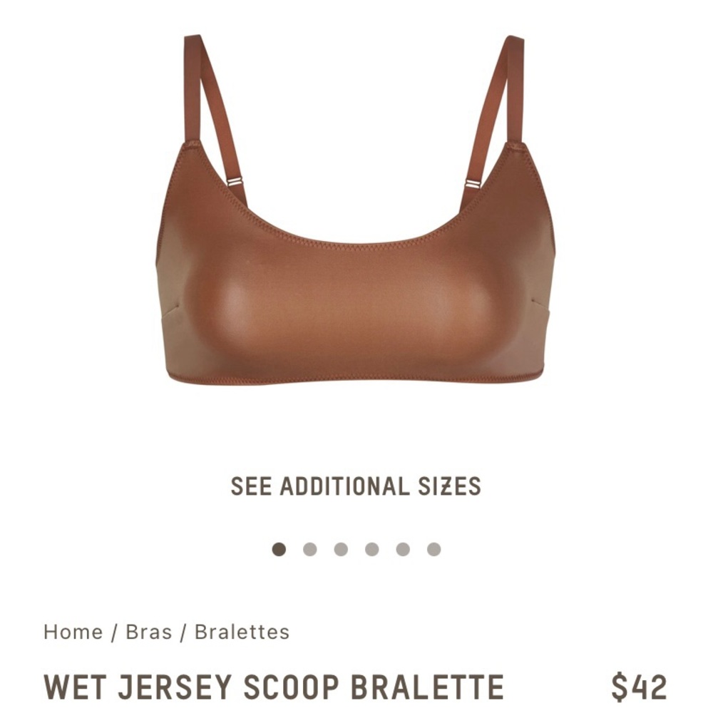 SKIMS wet jersey set